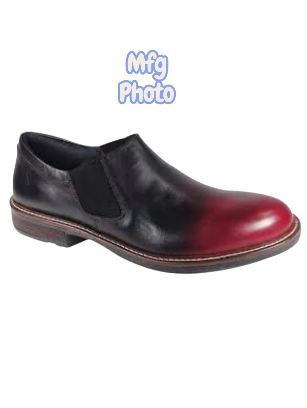 Naot Director Shoe - Handcrafted Cordovan Black, Mens 45 EU (11.5 US)
